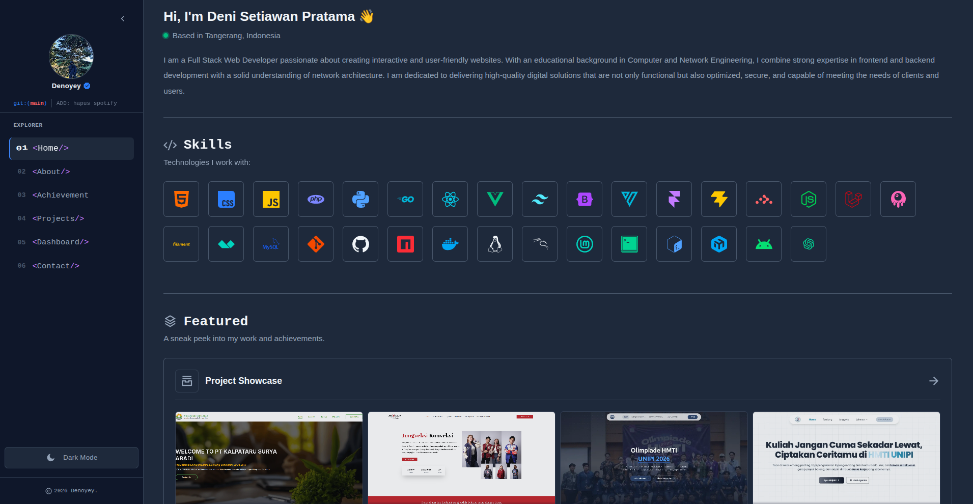 Personal Portfolio V4